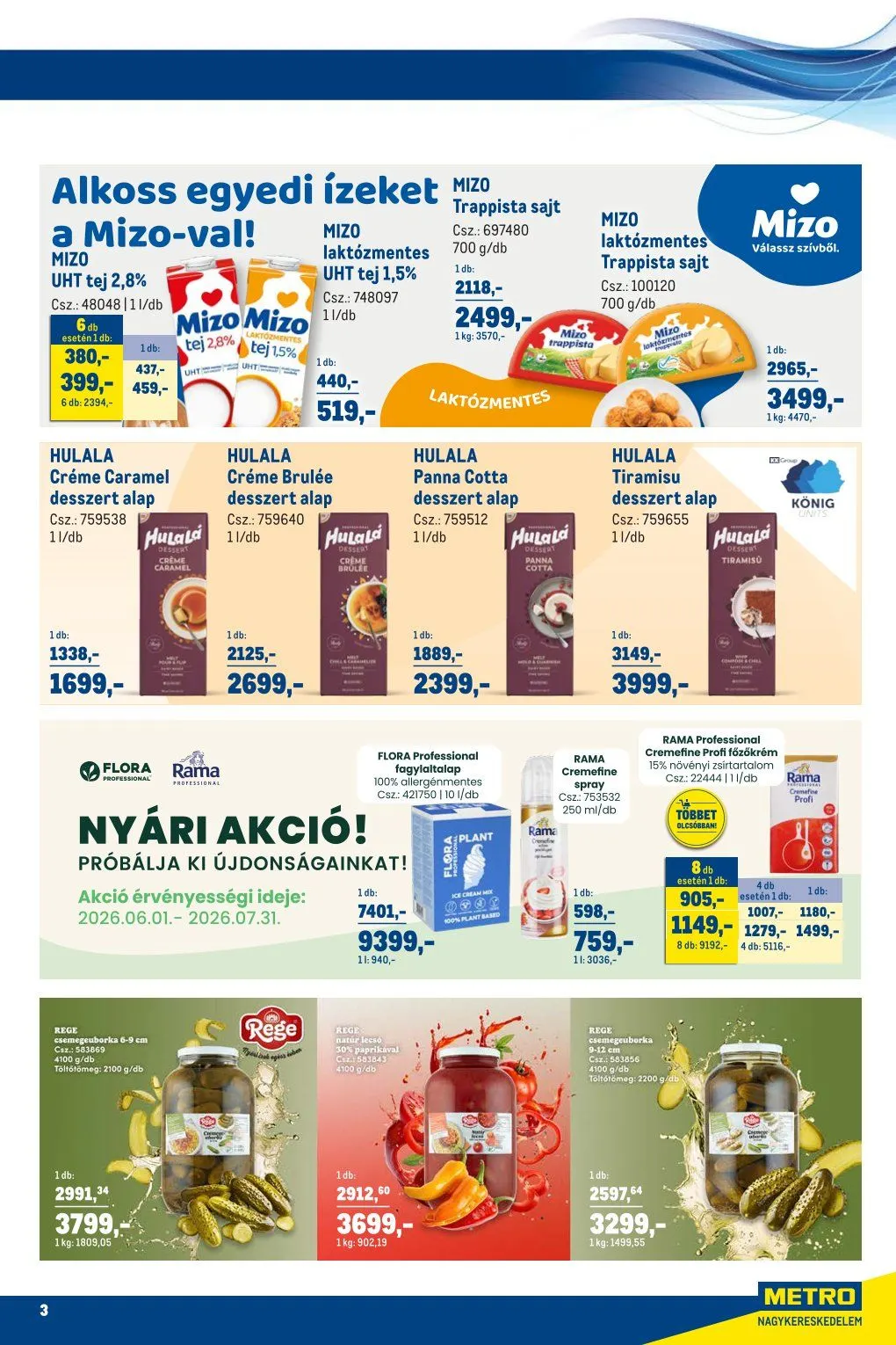 Katalógus Metro legfrissebb ajánlatai május 1.-tól július 30.-ig 2026. - Oldal 3
