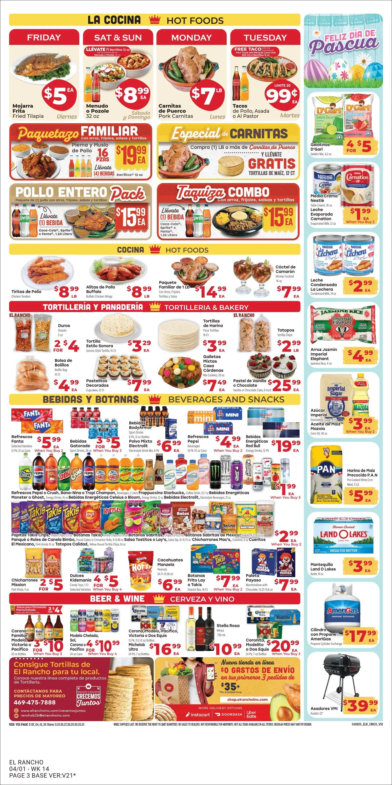 Weekly ad El Rancho Sales from April 1 to April 7 2026 - Page 3