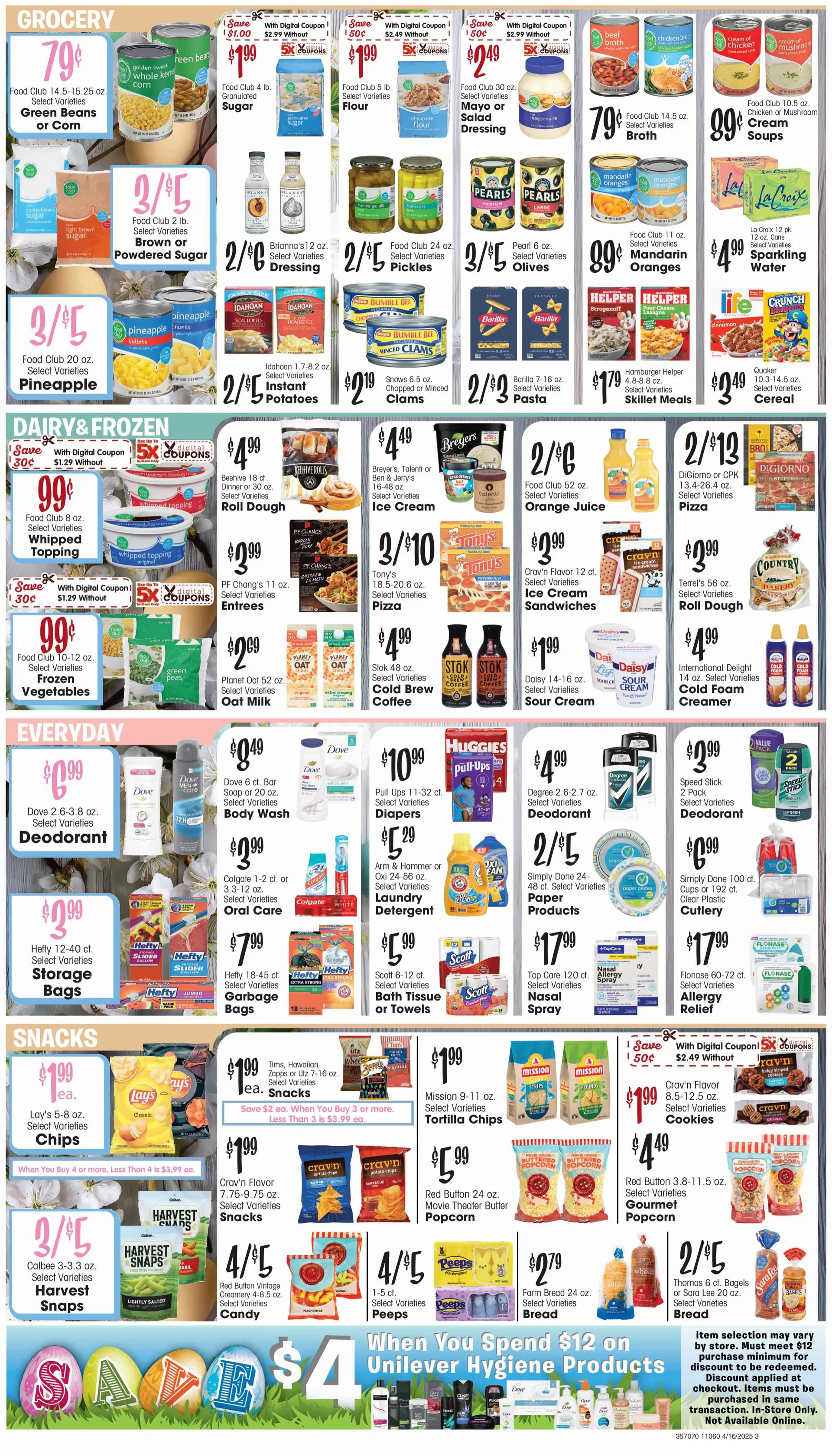 Weekly ad Miner’s County Market Deals from April 17 to April 22 2025 - Page 3