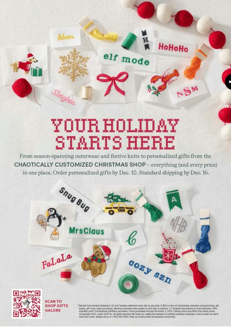 Weekly ad Land's End Sales from December 1 to December 16 2025 - Page 2