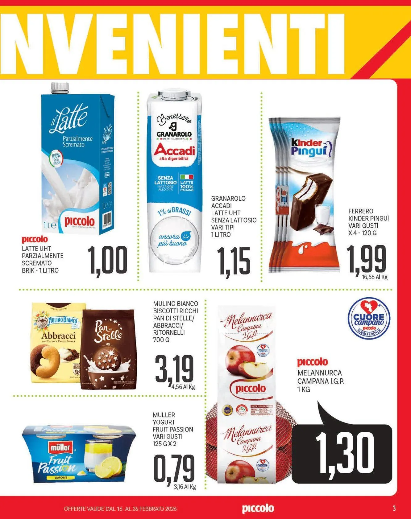 Volantini Piccolo da 16 febbraio a 26 febbraio di 2026 - Pagina del volantino 3