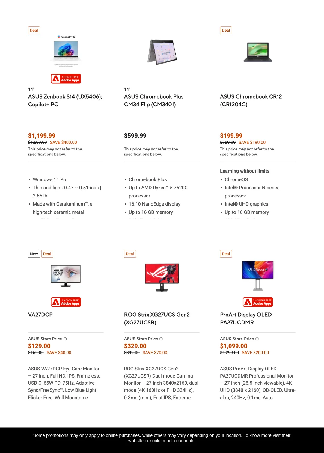 Weekly ad  Asus Sales from May 29 to June 17 2026 - Page 2
