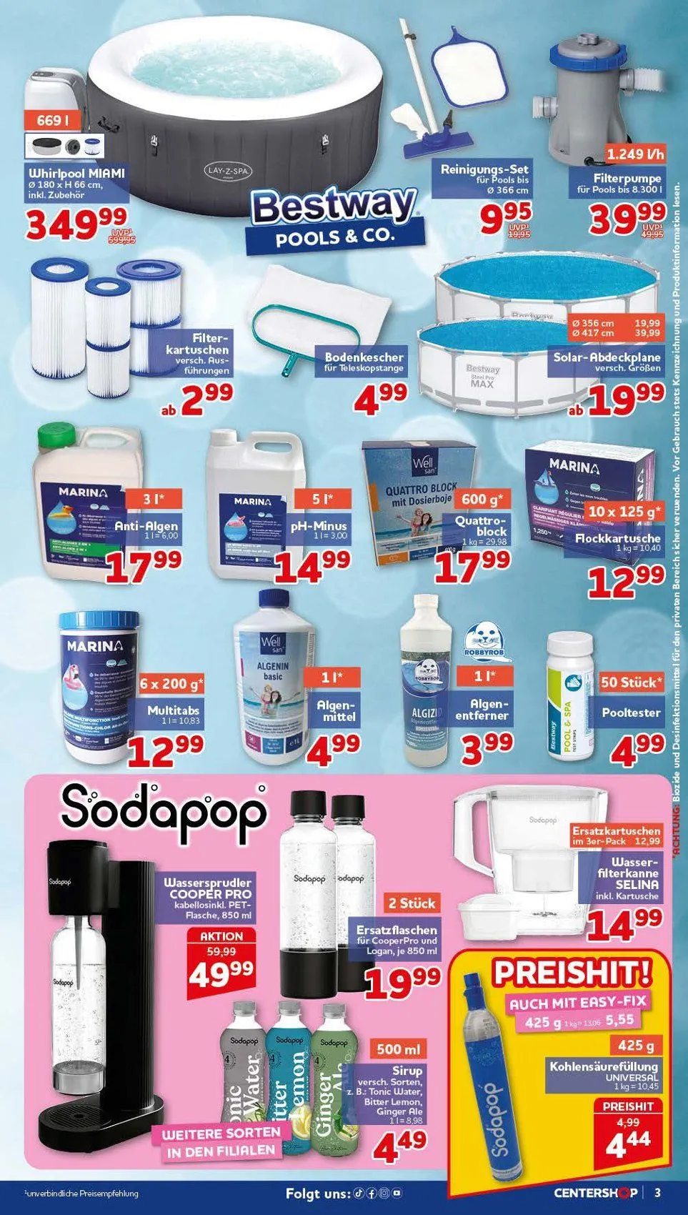 CENTERSHOP Prospekte von 20. Juli bis 25. Juli 2026 - Prospekt seite 3