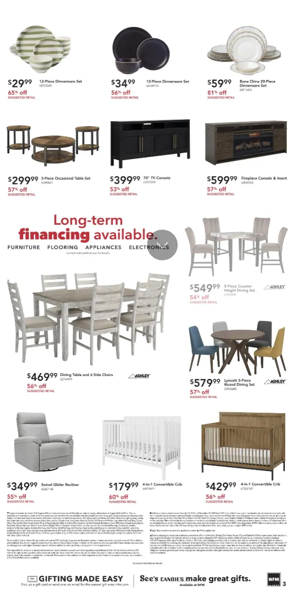 Weekly ad Nebraska Furniture Mart Sales from December 3 to December 10 2025 - Page 3