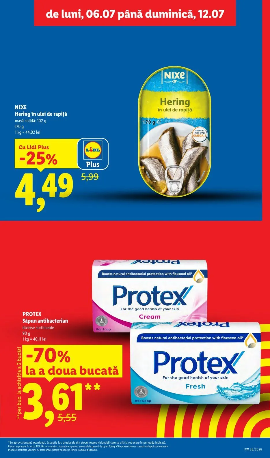 Catalog Oferte de neratat Lidl de la 6 iulie până la 12 iulie 2026 - Revista Pagina 3