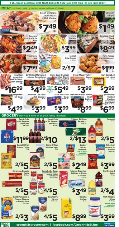 Weekly promotion Green Hills Grocery Sales spanning from October 15 to October 21 2025 - Page 3 for Catalogue 365