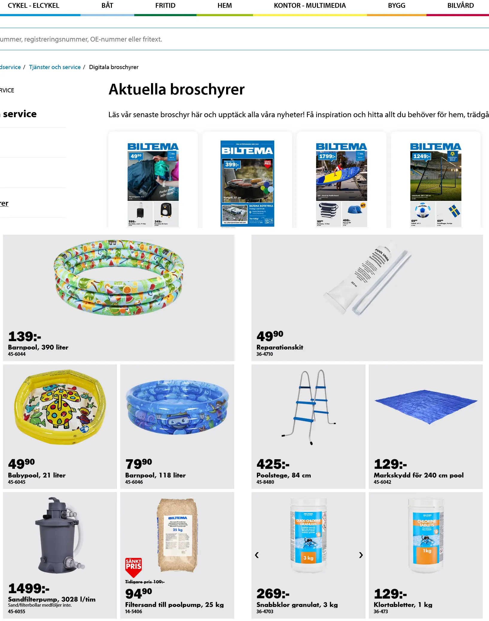 Biltema från 24 juni till 23 juli 2026 - Reklamblad sidor 3