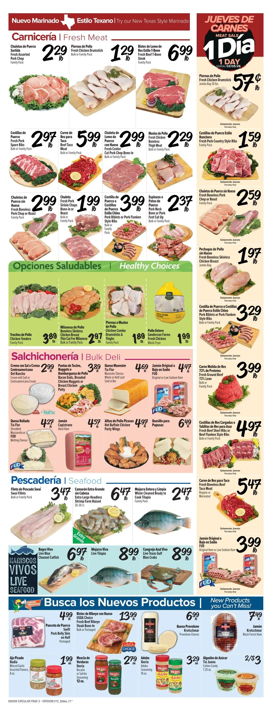 Weekly ad Fiesta Mart Sales from March 4 to March 10 2026 - Page 3