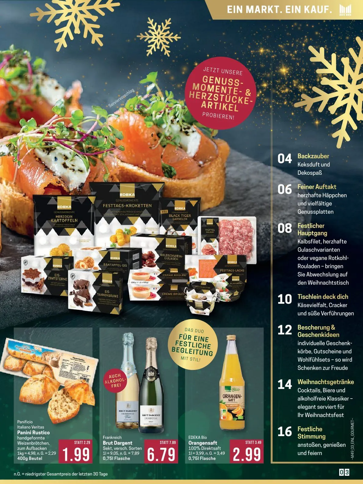 Marktkauf  von 1. Dezember bis 3. Januar 2026 - Prospekt seite 3