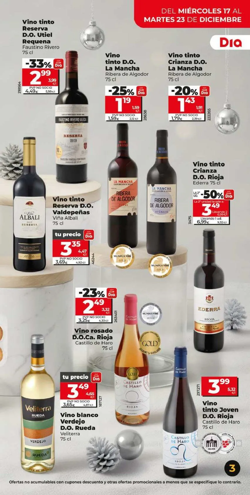 Catálogo de Dia Ofertas 17 de diciembre al 23 de diciembre 2025 - Página 3