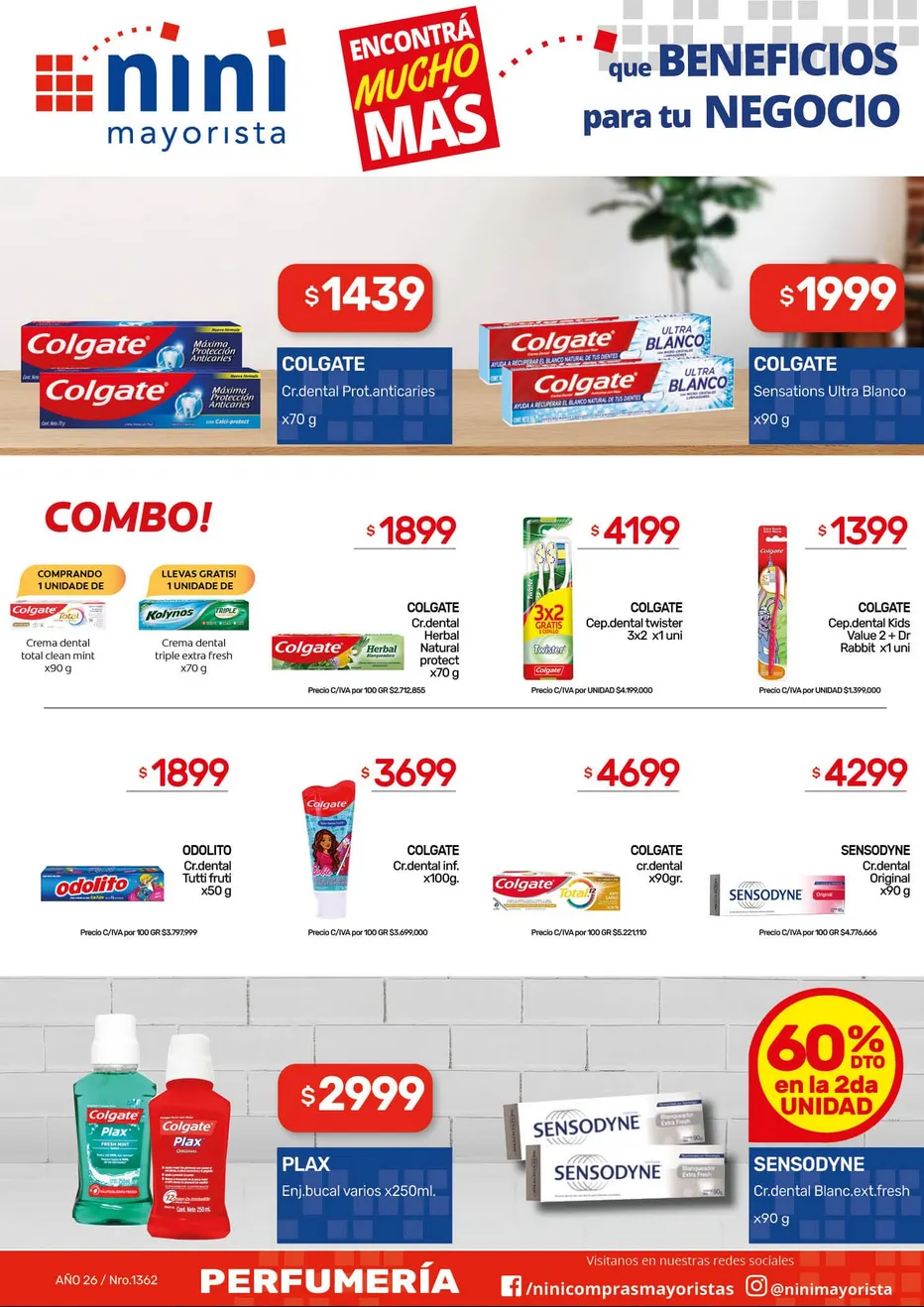 Ofertas de  Ofertas Nini Mayorista 1 de junio al 7 de junio 2026 - Página 3 del catálogo