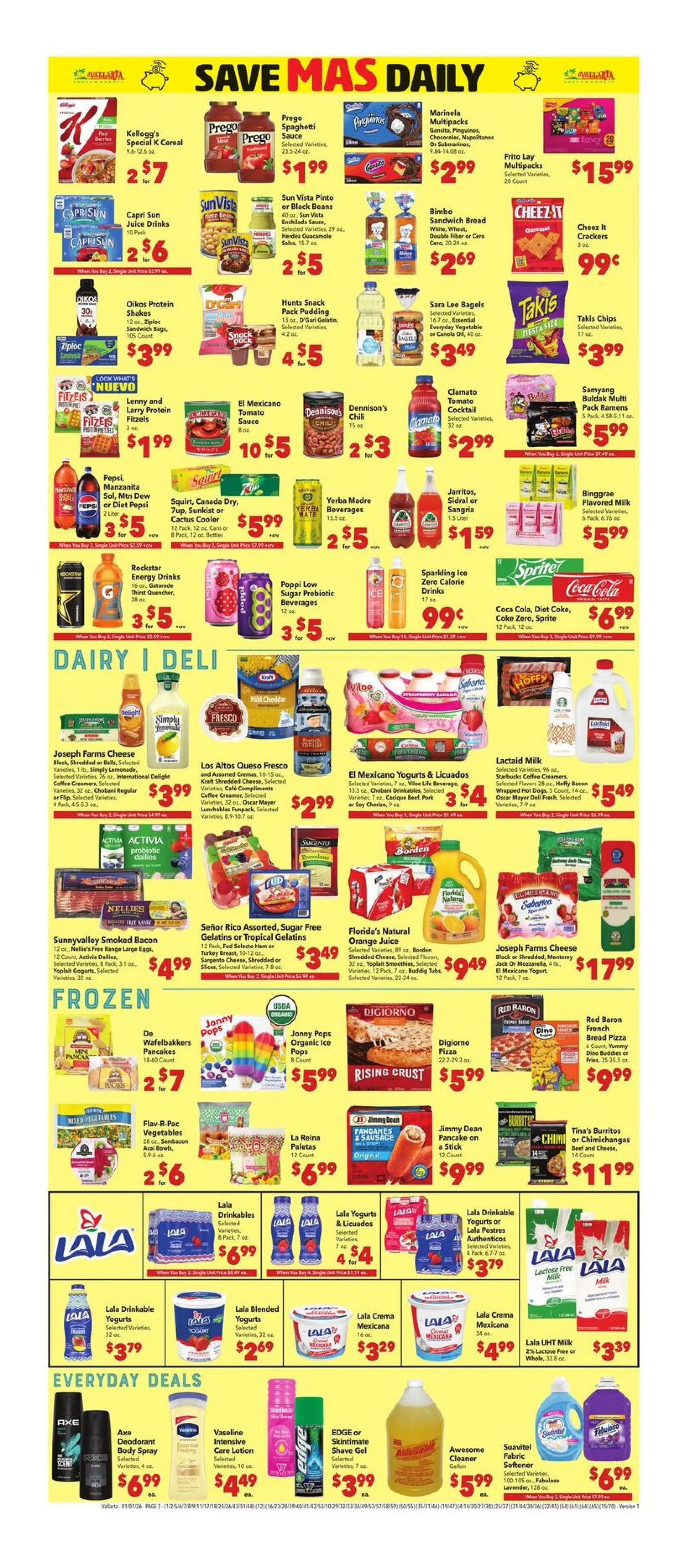 Weekly ad Vallarta Sales from January 7 to January 13 2026 - Page 3