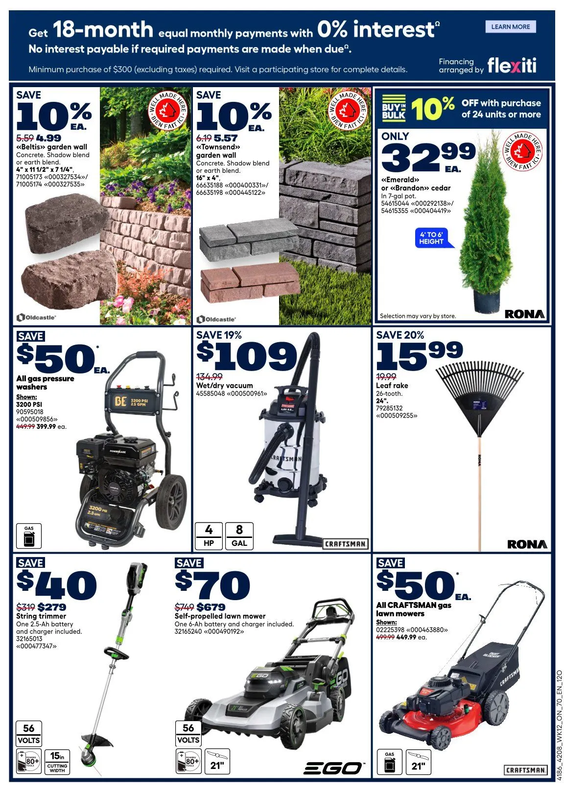  RONA Sales from April 17 to April 20 2026 - flyer page 3