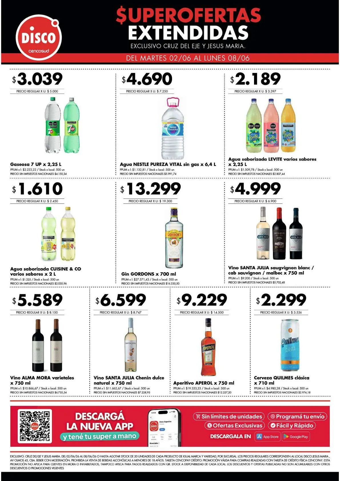 Ofertas de  Ofertas Disco 2 de junio al 8 de junio 2026 - Página 3 del catálogo