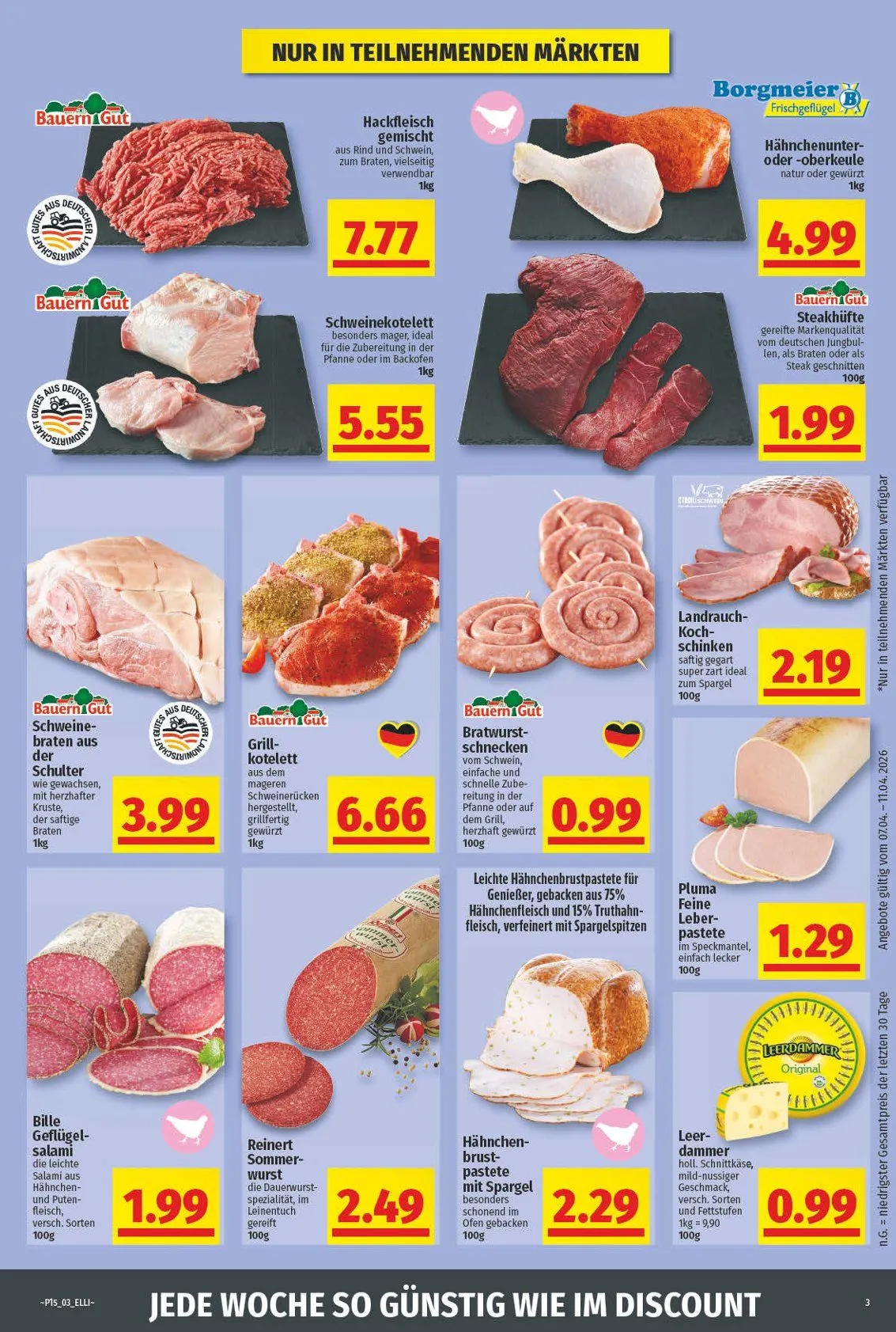 Elli Markt Prospekte von 4. April bis 11. April 2026 - Prospekt seite 3