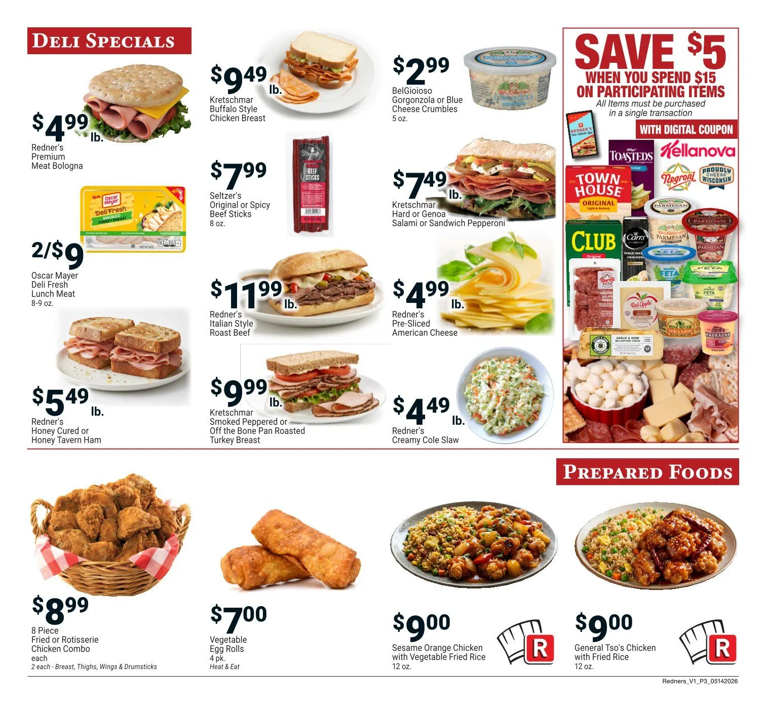 Weekly ad  Redner's Market Sales from May 14 to May 20 2026 - Page 3