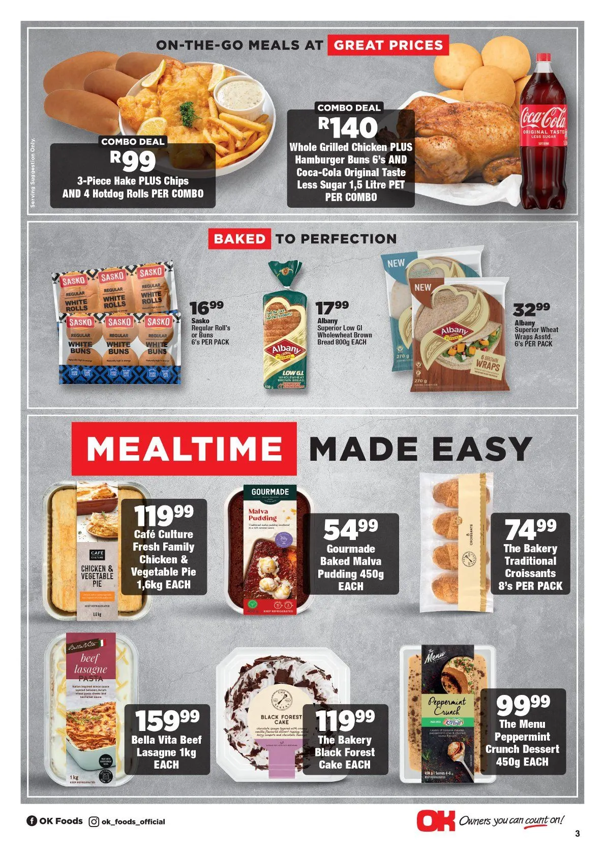 OK Foods Sales from 25 August to 7 September 2025 - Catalogue Page 3