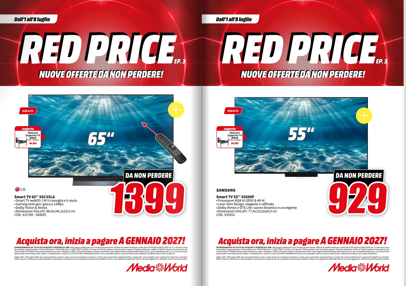 Volantini MEDIAWORLD da 1 luglio a 8 luglio di 2026 - Pagina del volantino 3