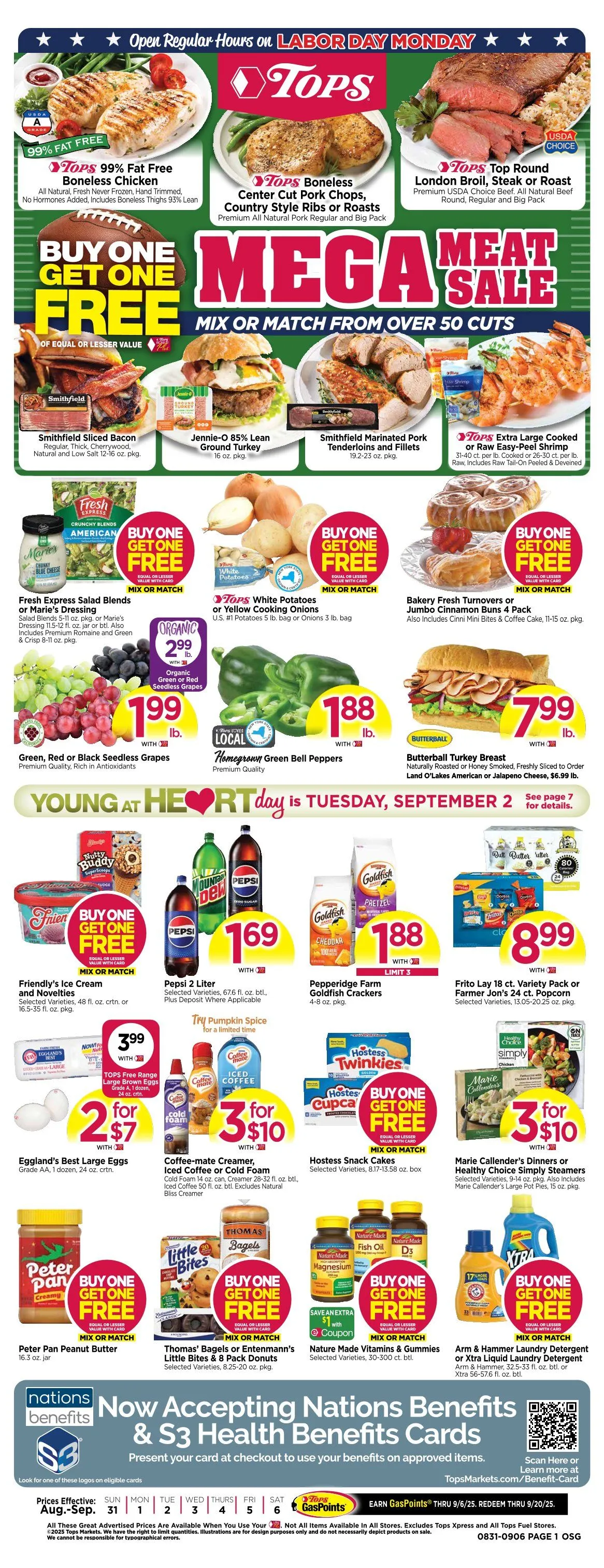 Weekly ad Tops Friendly Sales from August 31 to September 6 2025 - Page 3