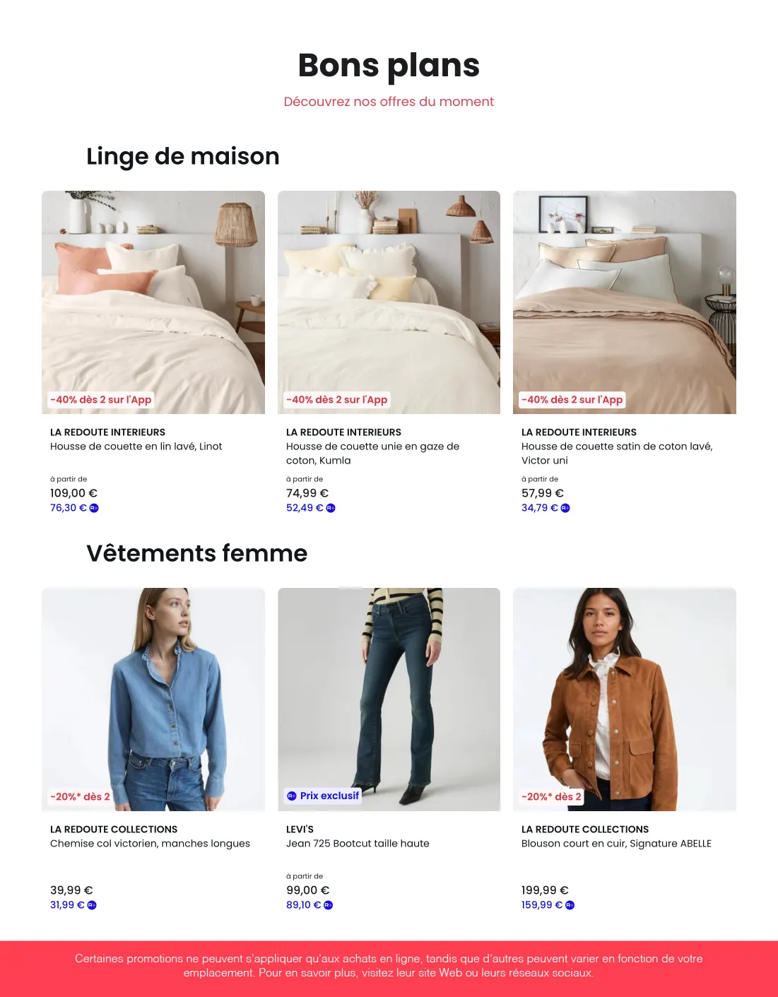  La Redoute Catalogue du 5 mars au 25 mars 2026 - Catalogue page 2