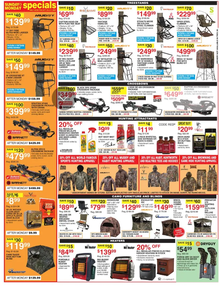 Weekly ad Dunham's Sports Sales from October 25 to October 30 2025 - Page 3