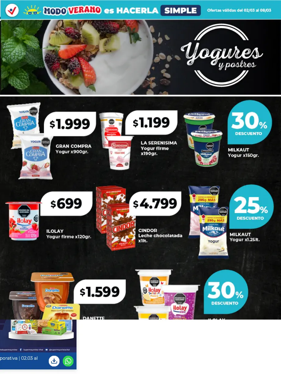 Ofertas de Ofertas Vital 2 de marzo al 8 de marzo 2026 - Página 3 del catálogo