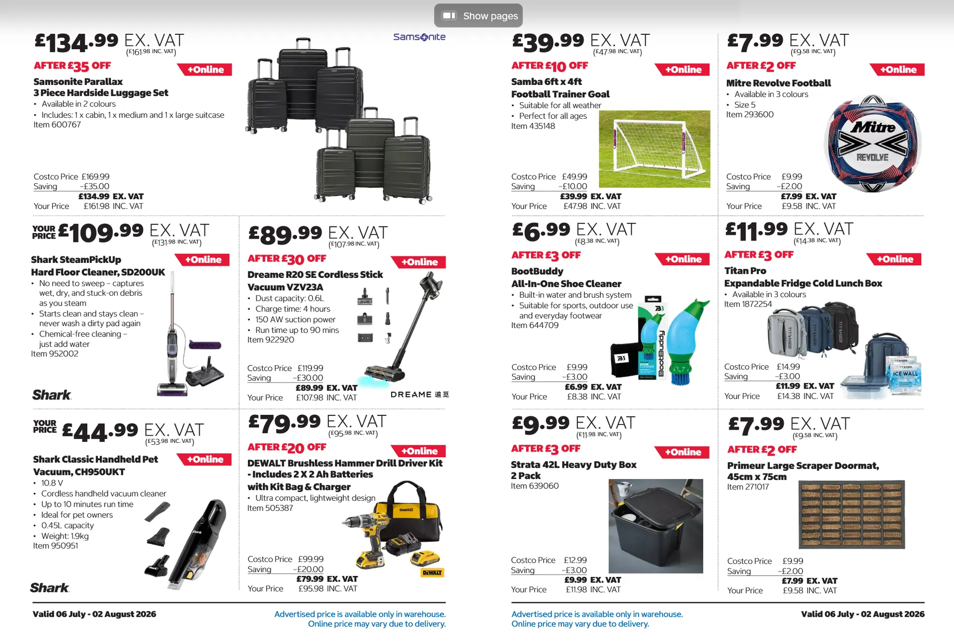 Costco Sales from 2 July to 2 August 2026 - Catalogue Page 3