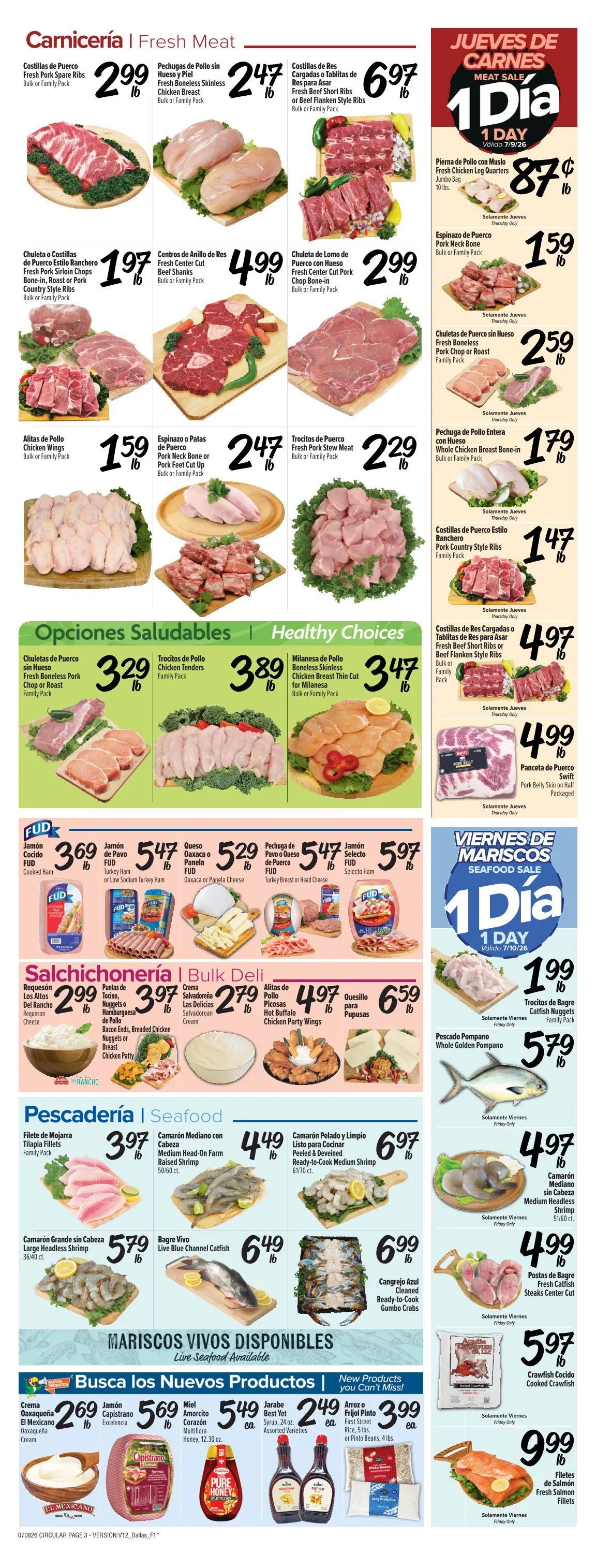 Weekly ad Fiesta Mart Sales from July 8 to July 14 2026 - Page 3