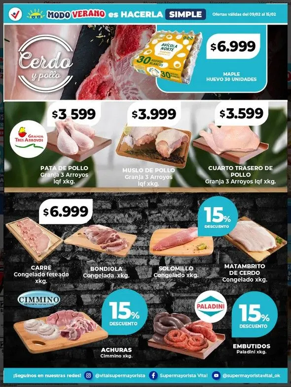 Ofertas de Ofertas Vital 9 de febrero al 15 de febrero 2026 - Página 3 del catálogo