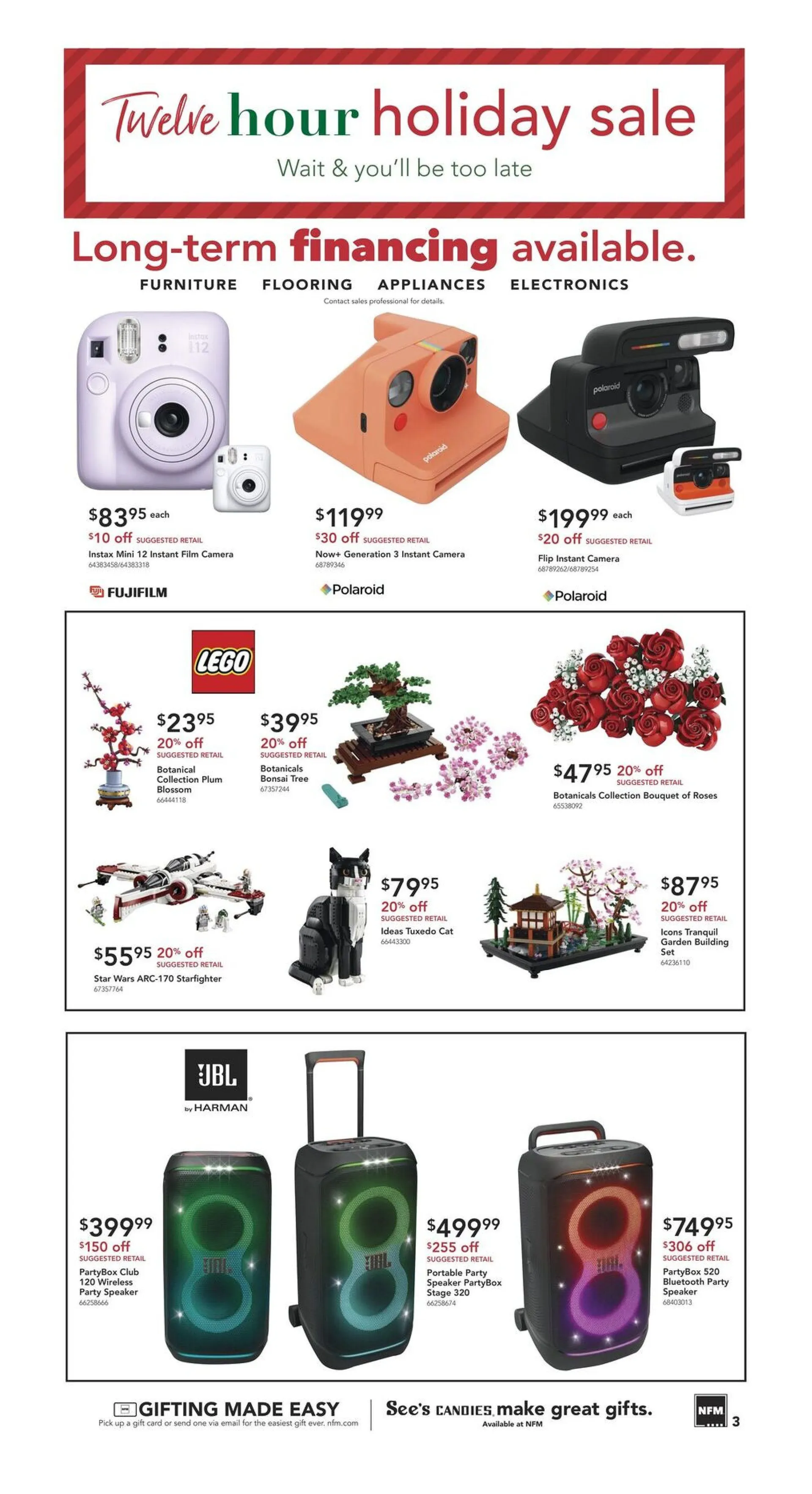 Weekly promotion Nebraska Furniture Mart Sales spanning from December 11 to December 16 2025 - Page 3 for Catalogue 365