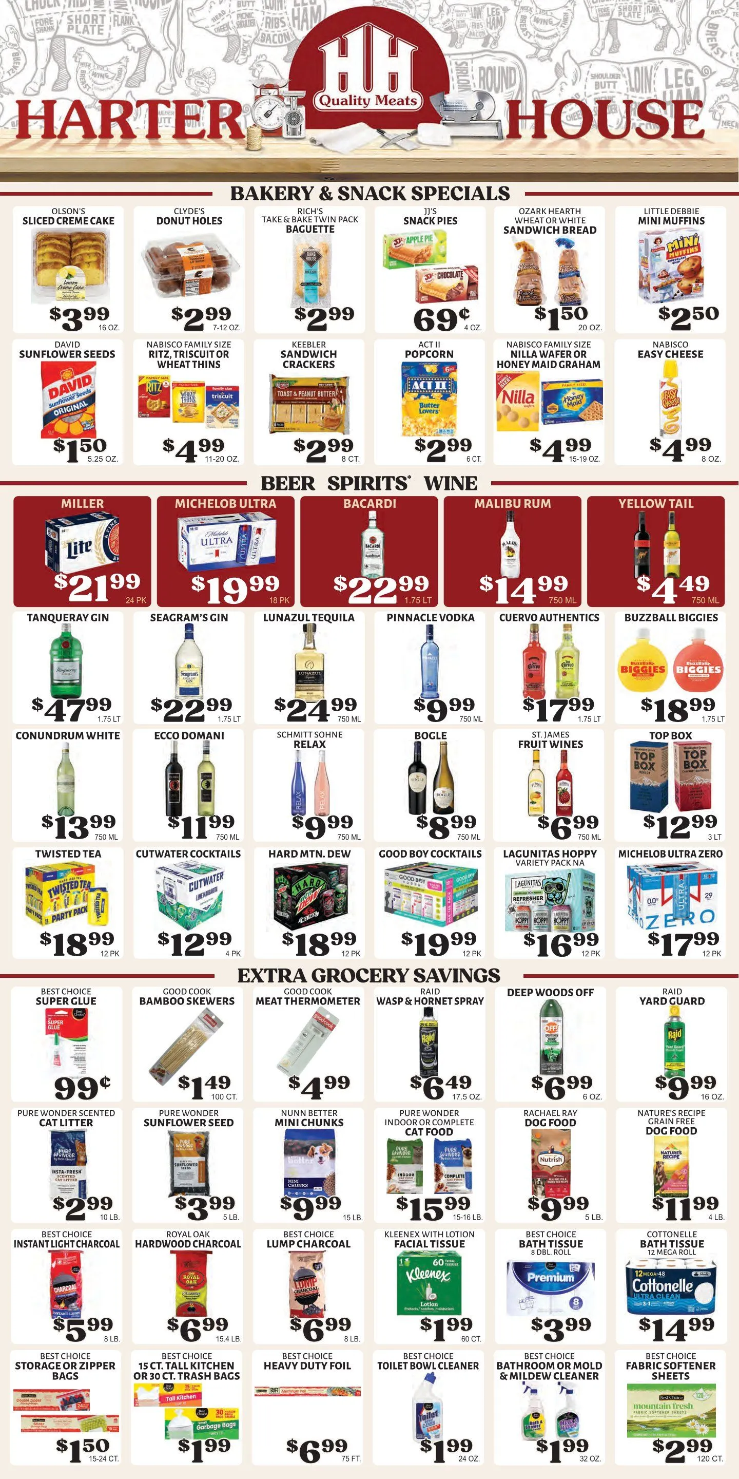 Weekly promotion Harter House Sales spanning from July 15 to July 21 2026 - Page 3 for Catalogue 365