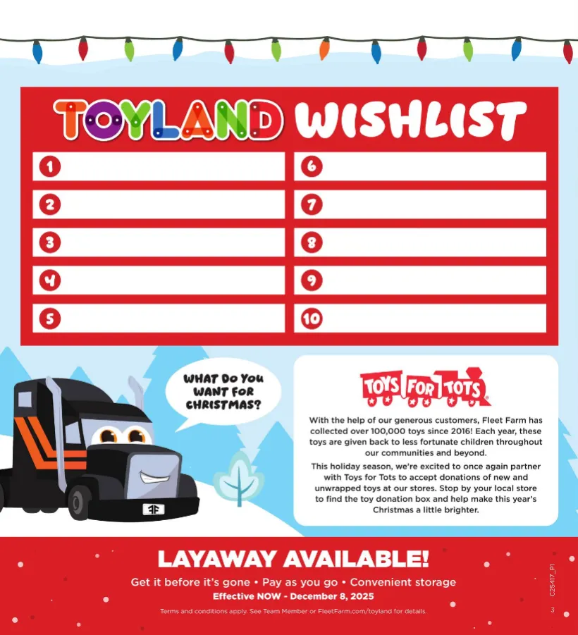 Weekly ad Fleet Farm Sales from October 9 to December 25 2025 - Page 3