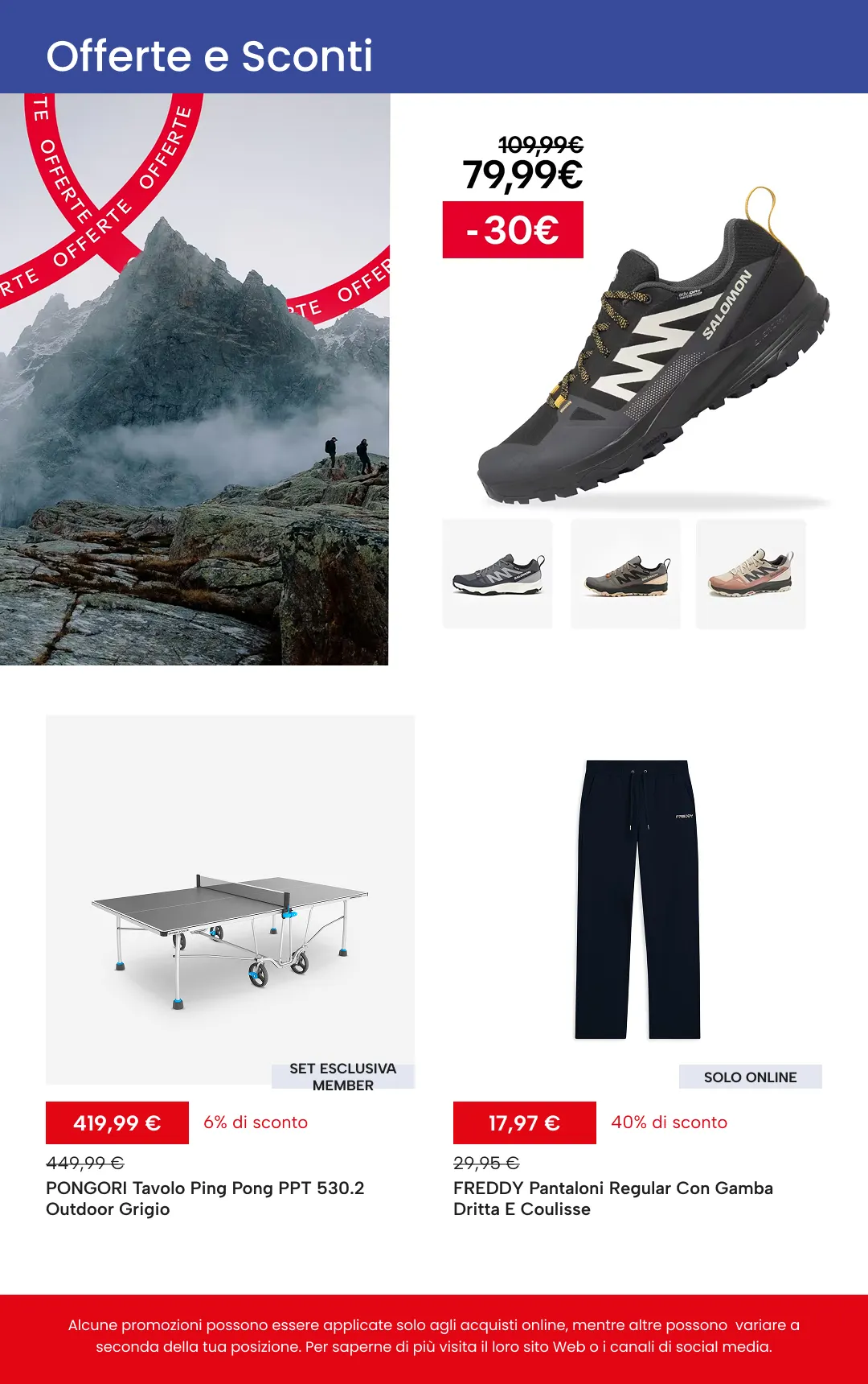 Decathlon Volantino da 18 maggio a 1 giugno di 2026 - Pagina del volantino 3