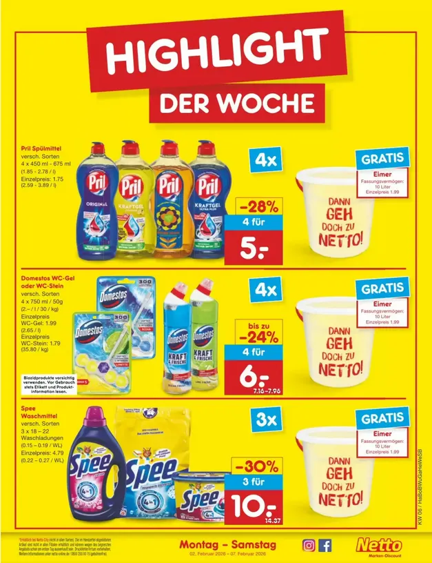  Netto Marken-Discount folders van 2 februari tot 7 februari 2026 - Folder pagina 3