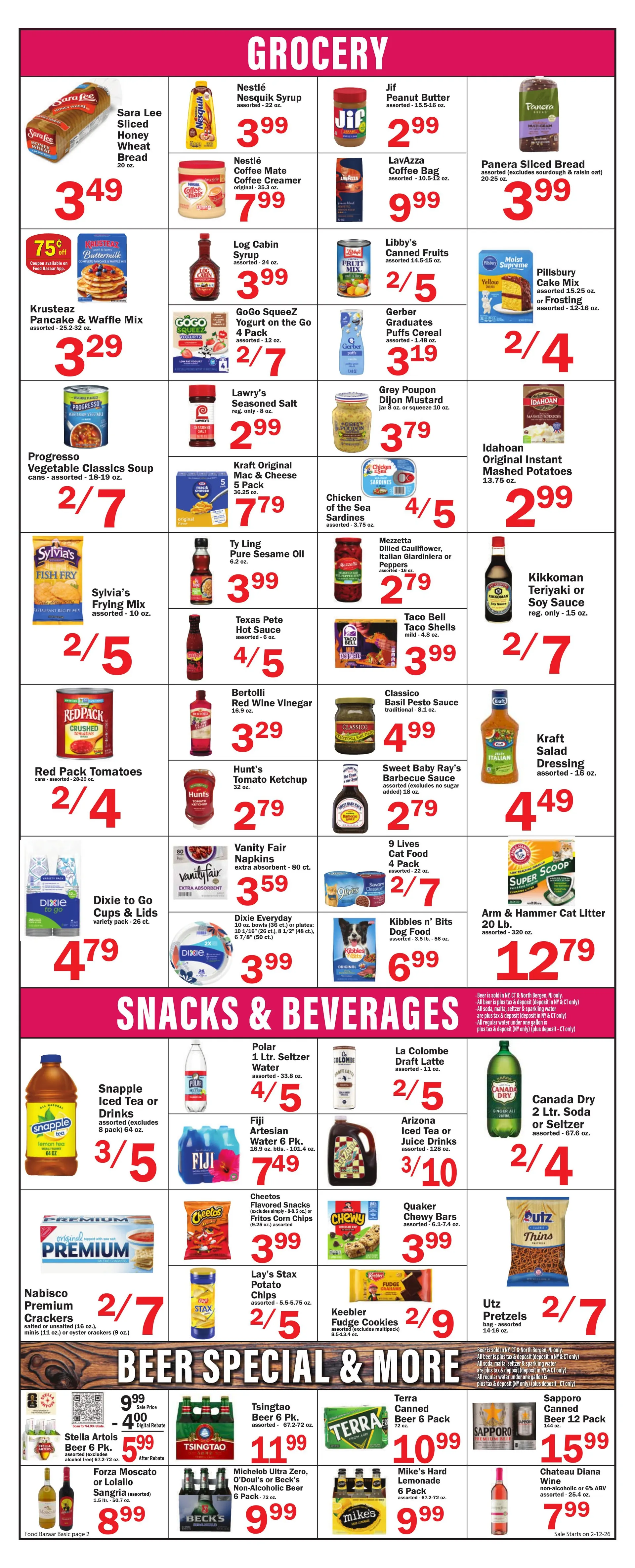 Weekly ad Food Bazaar weekly ads from February 12 to February 18 2026 - Page 2