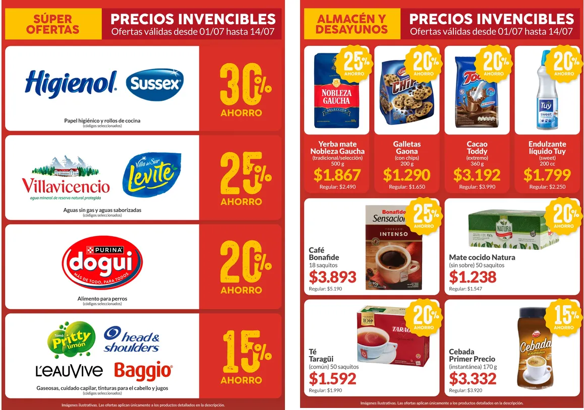 Ofertas de Ofertas Aiello Supermercados  1 de julio al 9 de julio 2026 - Página 3 del catálogo