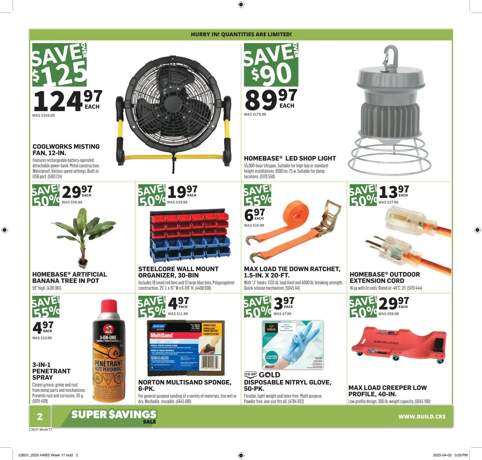 Flyer from April 17 to April 23 2025 - flyer page 3