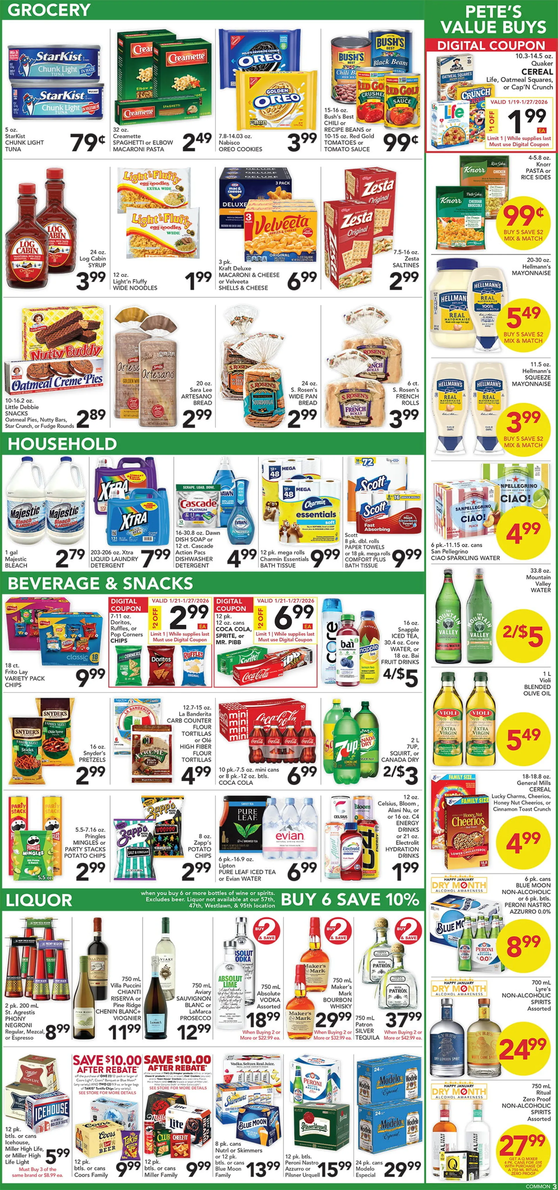 Weekly ad Pete's Fresh Market Sales from January 21 to January 27 2026 - Page 3
