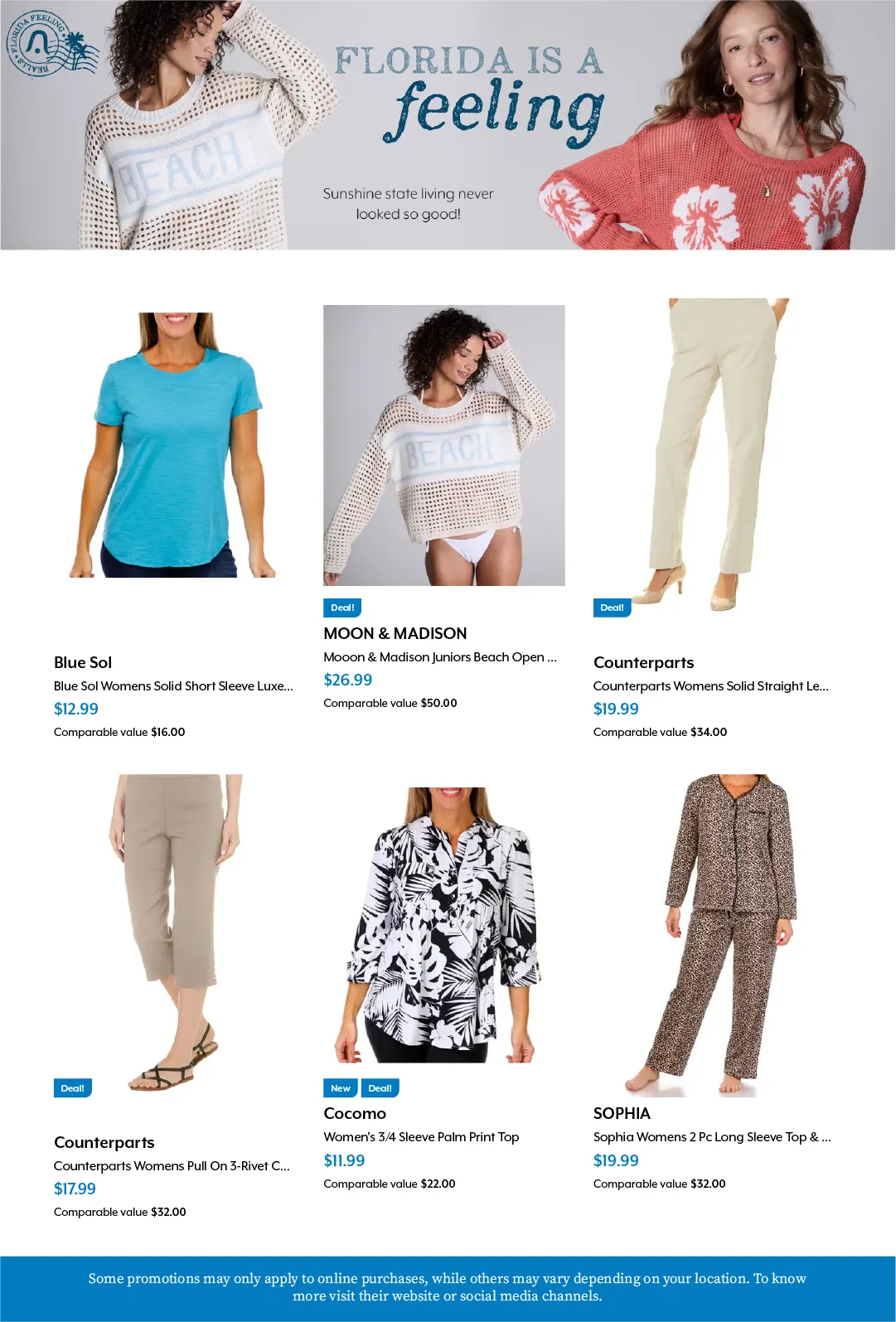 Weekly ad  Bealls Florida Sales from April 9 to April 30 2026 - Page 2