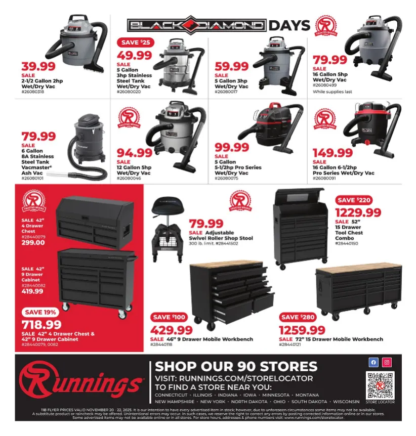 Weekly ad Runnings Sales from November 20 to November 22 2025 - Page 3