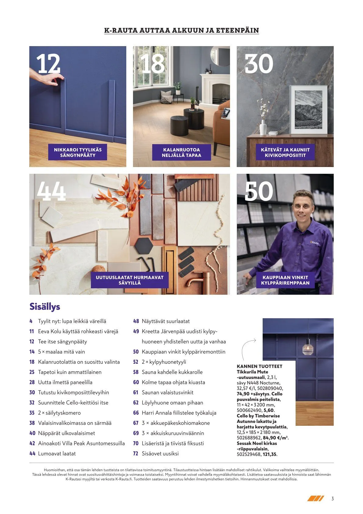 Kaupan K-Rauta uusimmat tarjoukset voimassa alkaen 5. helmikuuta - 28. helmikuuta 2026 - Tarjouslehti sivu 3
