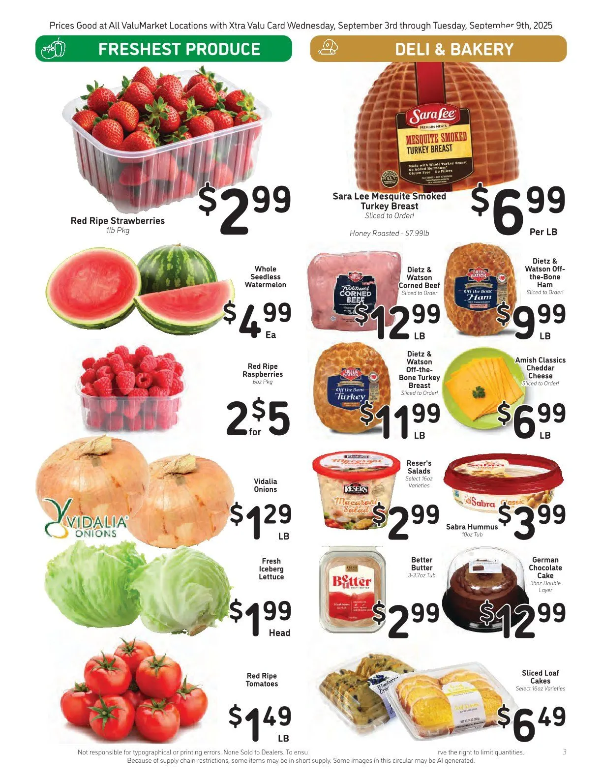 Weekly ad ValuMarket Sales from September 3 to September 10 2025 - Page 3