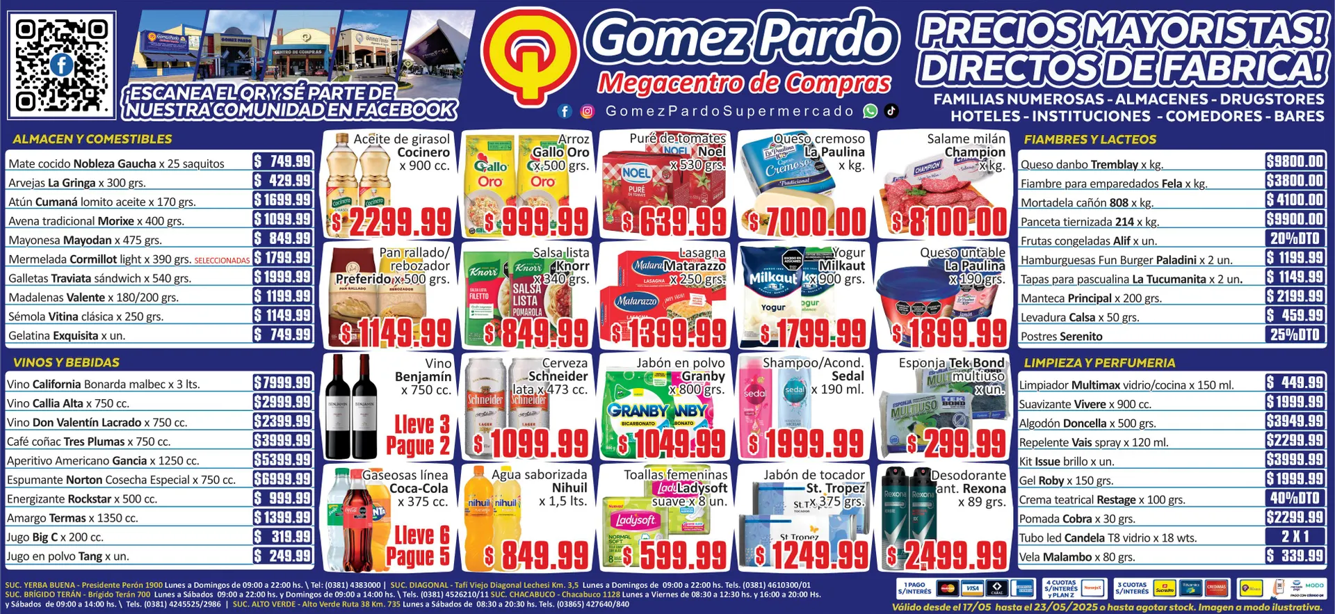 Ofertas de Ofertas 17 de mayo al 23 de mayo 2025 - Página del catálogo