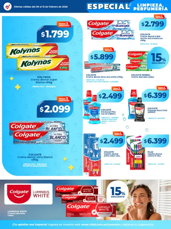 Ofertas de Ofertas Vital  9 de febrero al 15 de febrero 2026 - Página 3 del catálogo