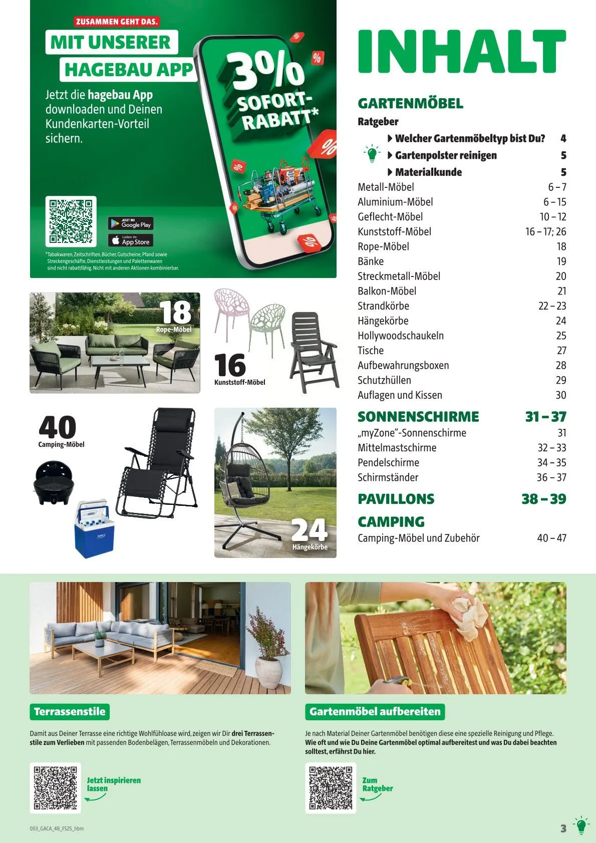 Hagebau Prospekt von 21. Mai bis 31. Dezember 2025 - Prospekt seite 3