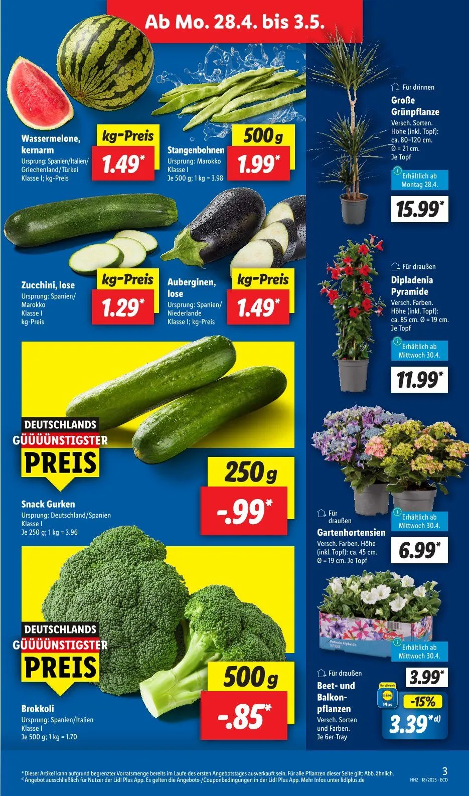 Lidl Prospekt von 28. April bis 3. Mai 2025 - Prospekt seite 3