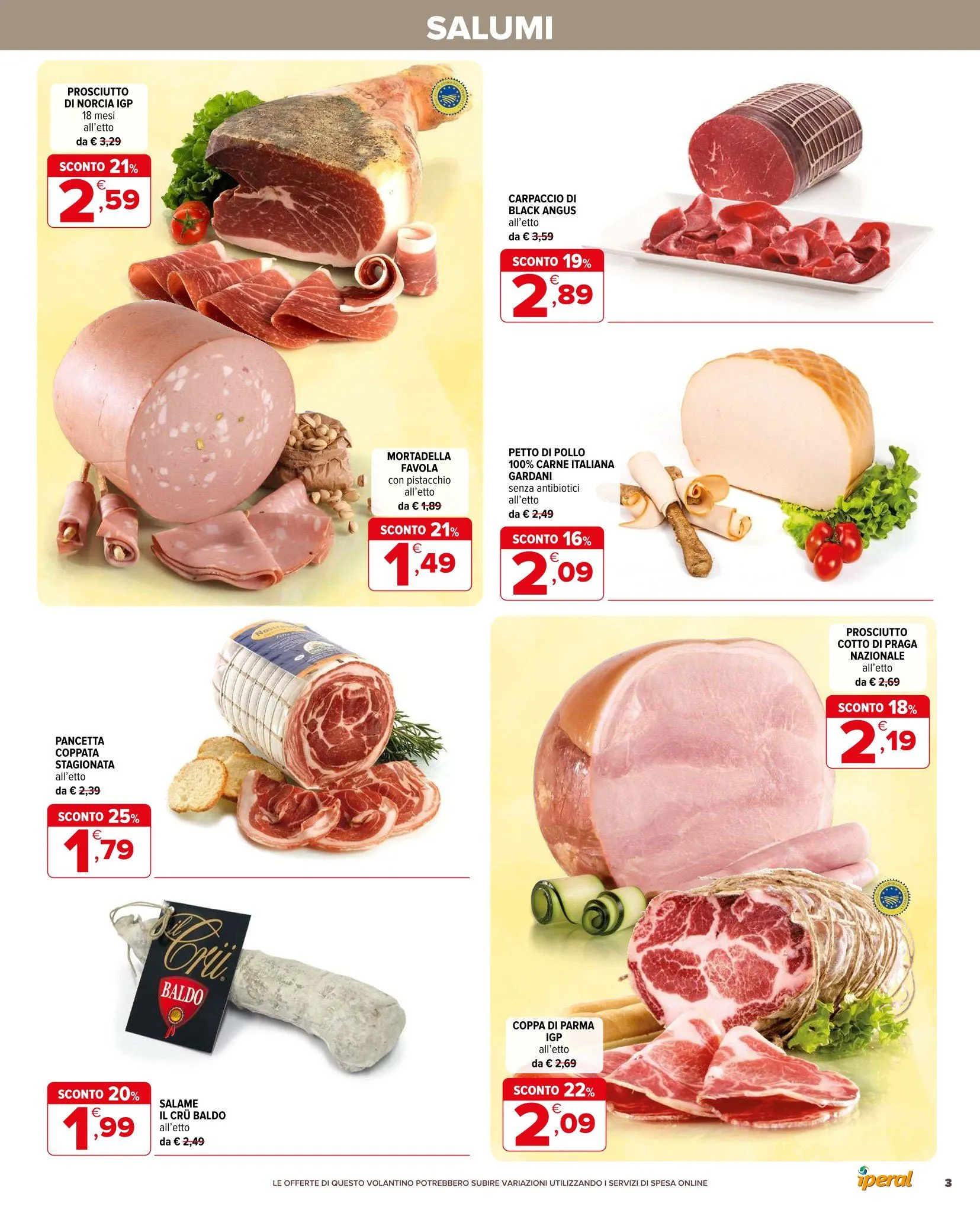 Volantini Iperal da 8 aprile a 21 aprile di 2026 - Pagina del volantino 3