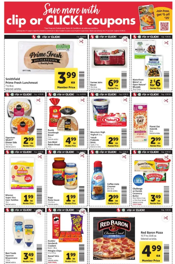 Weekly promotion Safeway Sales spanning from April 23 to April 28 2026 - Page 3 for Catalogue 365