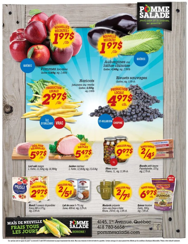 Pomme Salade flyers from August 7 to August 13 2025 - flyer page 2