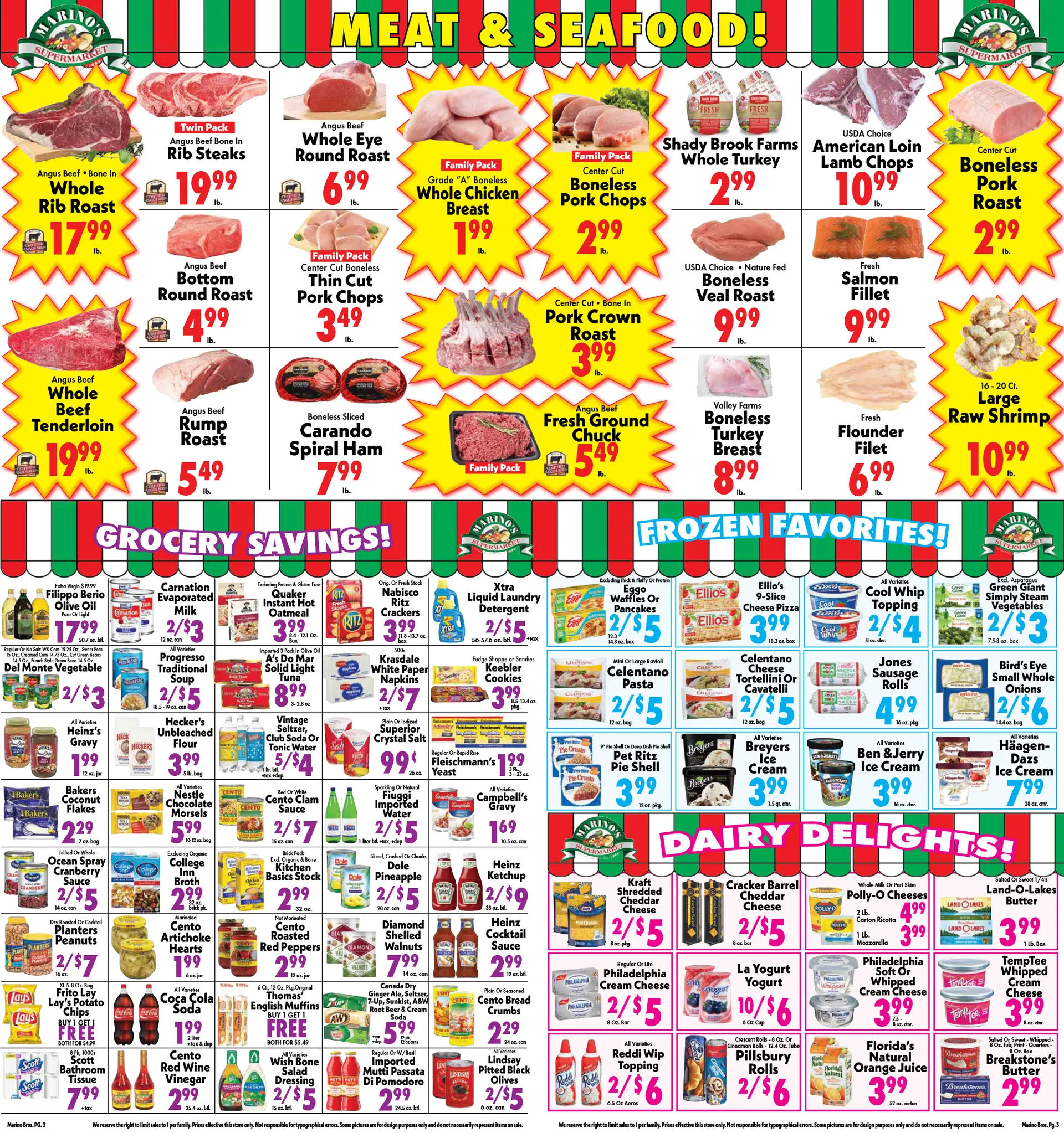 Weekly ad Marino's Supermarket Sales from December 19 to December 25 2025 - Page 